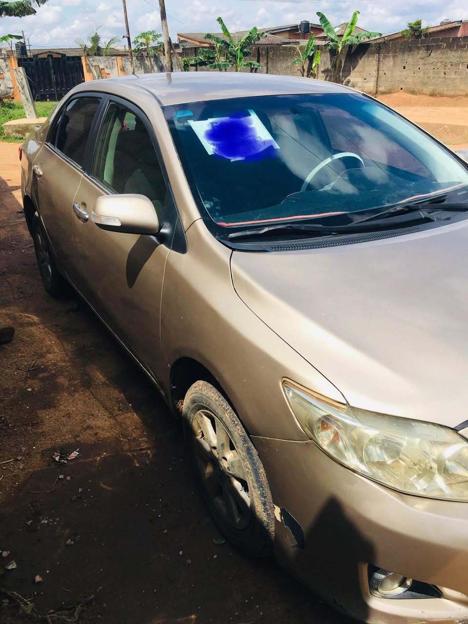 A picture of Toyota corolla 010 partly first body Engine very silent gear