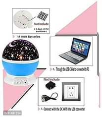 A picture of Moon light multicolour lamp bedroom decor new galaxy at lowest