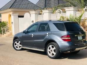 A picture of Clean Mercedes ML 350 neatly used going soft just Dm