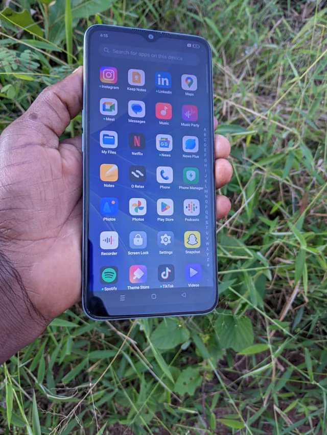A picture of Oppo a77s imenyooka mno gb128 ram12 finger pembn