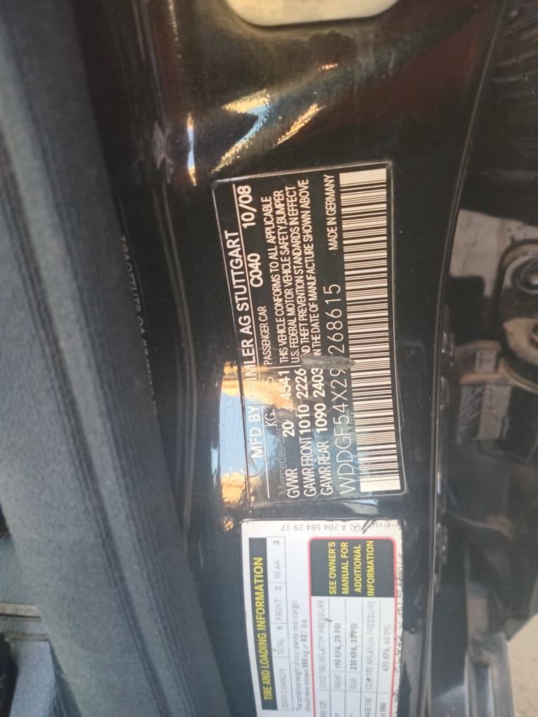A picture of 2009 Mercedes Benz c class