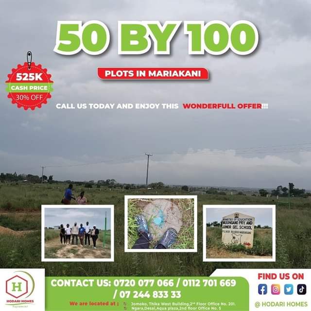 plots mariakani