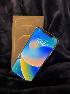 A picture of iPhone 12 Pro max duos