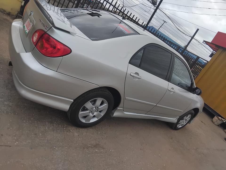 A picture of Sweet Deal Accident Free Tokunbo 2004 model Toyota Corolla sport.