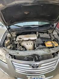 A picture of 1st body 2009 dubai spec Toyota CAMRY 4cyl engine Andriod