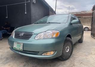 A picture of Toyota Corolla 2006 First body nothing to fix Buy and