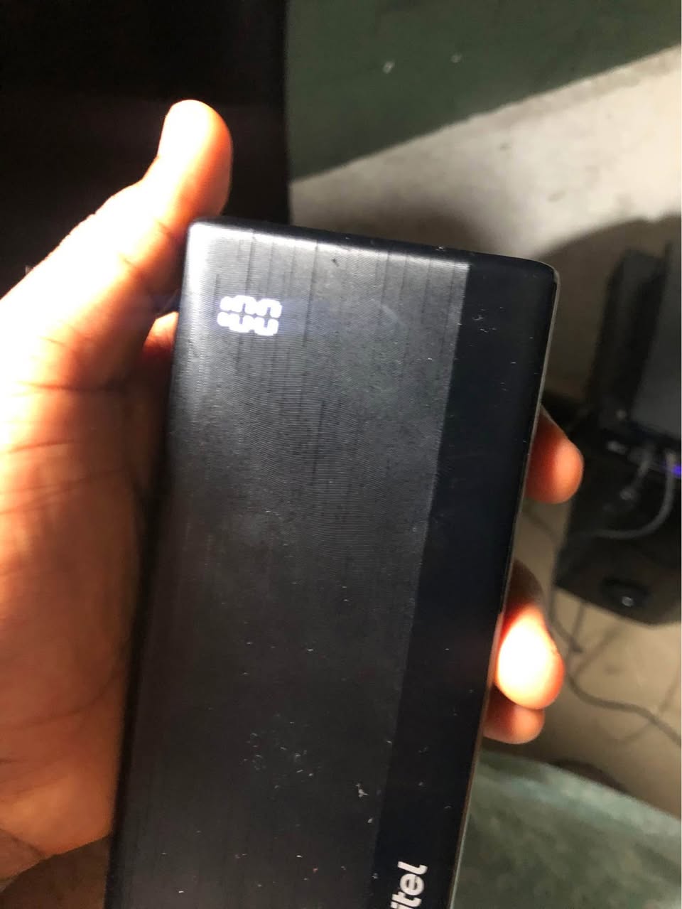 A picture of Clean itel power bank.