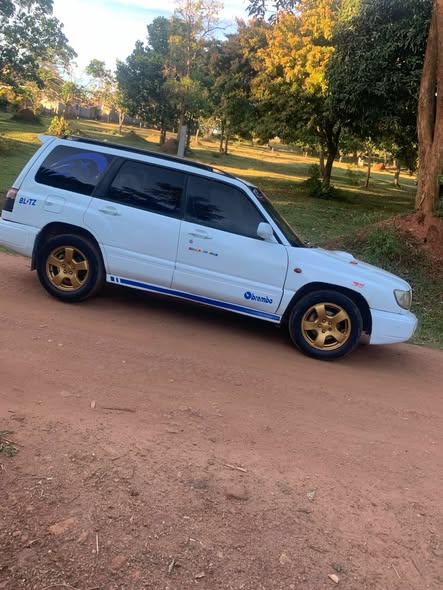 A picture of Subaru turbo charged