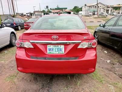 A picture of 2012 TOYOTA COROLLA LE
