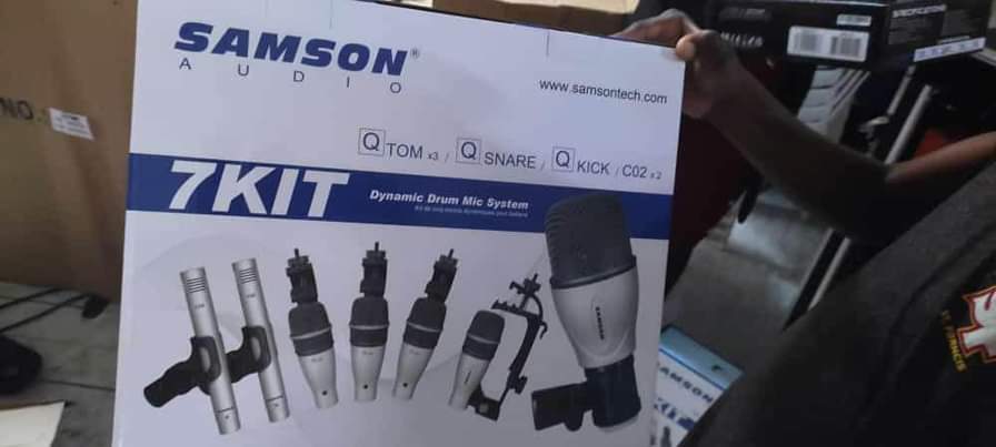 A picture of Samson drum mics for sale 7kit