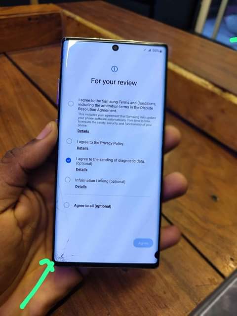 A picture of Samsung Note 10 Plus