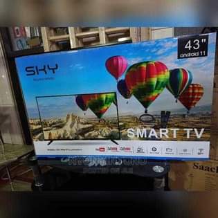 A picture of Sky Smart tv 34 inches for sale