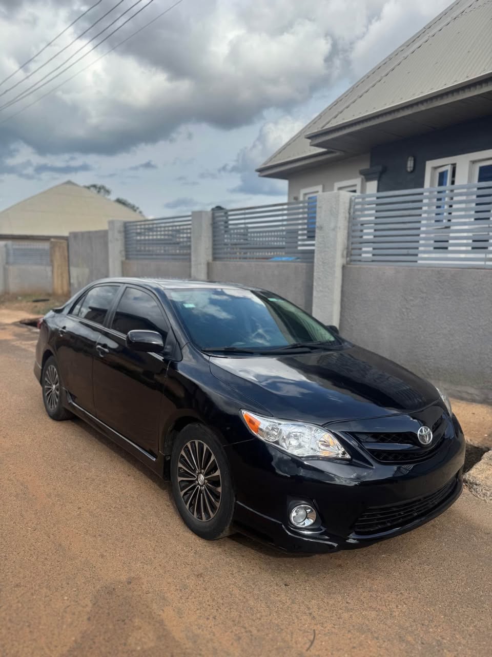 A picture of Toyota Corolla 2013 model Available for sale Price 9.5m Location