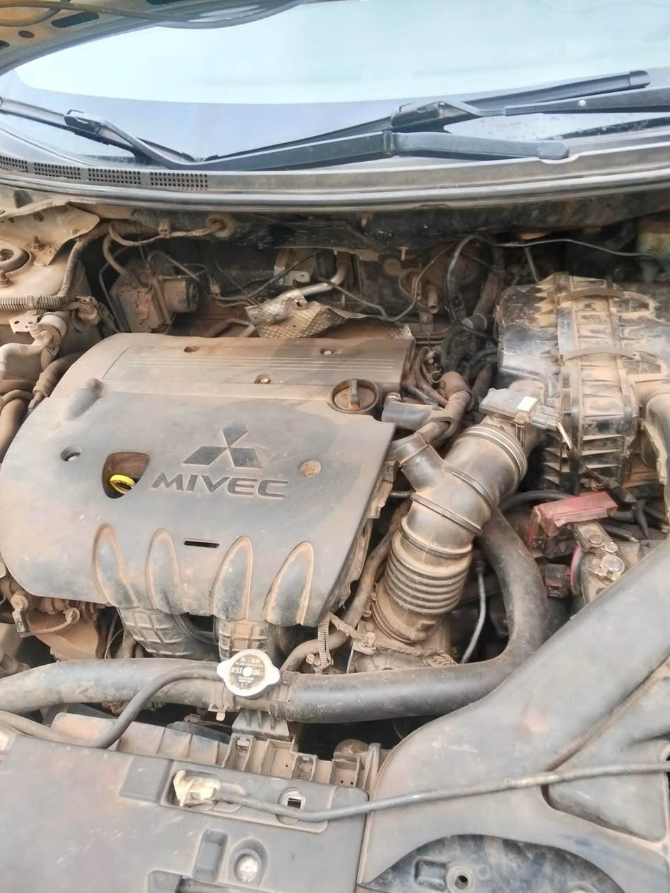 A picture of Mitsubishi lancer Ex