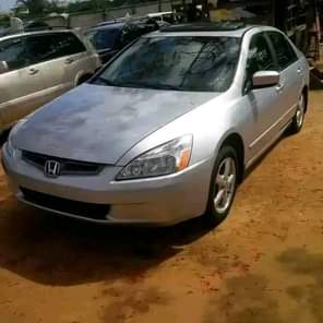 A picture of TOKUNBO HONDA ACCORD YEAR MODEL 2005 TRANSMISSION Automatic CONDITION Buy
