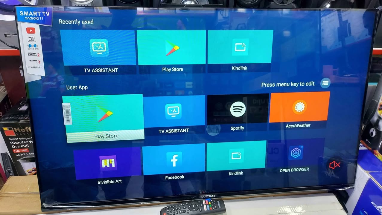 A picture of 43inch Android Smart Tv promotion