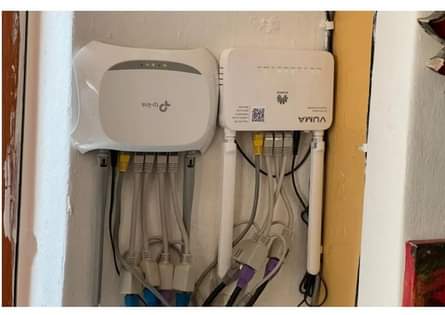 A picture of WiFI Fiber optic repair