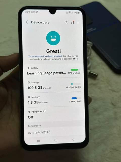 A picture of Samsung A15
