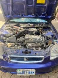 A picture of CLEAN USED HONDA CIVIC FISH EYE UNTEMPERED ENGINE AND GEAR