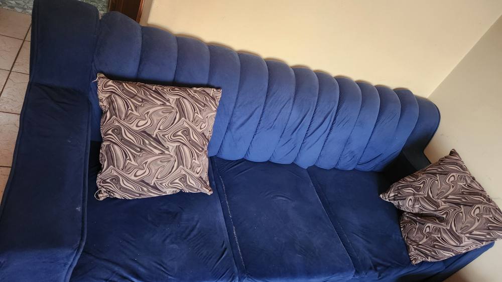 A picture of ITEMS FOR SELL Fridge bar stools and sofa