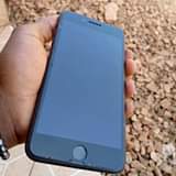 A picture of am selling an iphone 7plus with a Tecno spark4 at
