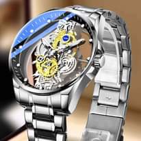 A picture of luxury skeleton watch
