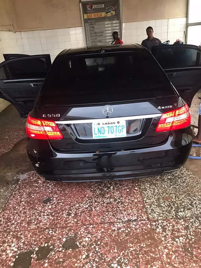 A picture of Fairly used M BENZ E550 4MATIC FOR SALE
