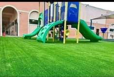 A picture of High quality artificial grass carpets. Asquare metre costs 65k. Delivery