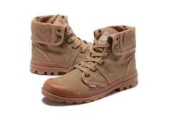 A picture of Palladium boots in all sizes...