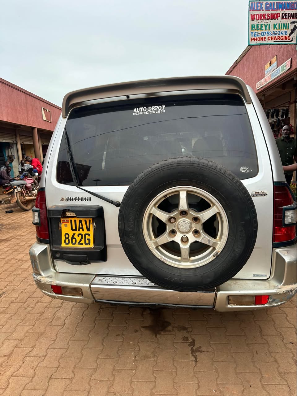 A picture of Pajero DIESEL