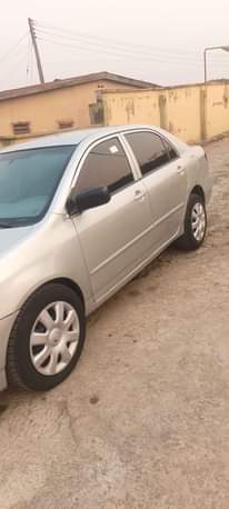 A picture of Toyota Corolla 2003 upgraded to 2005