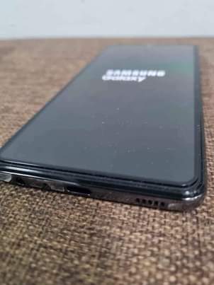 A picture of Samsung galaxy A52 in pristine condition