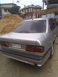 A picture of nissan premera for sale year 2000 contact 08029112901 price 900k