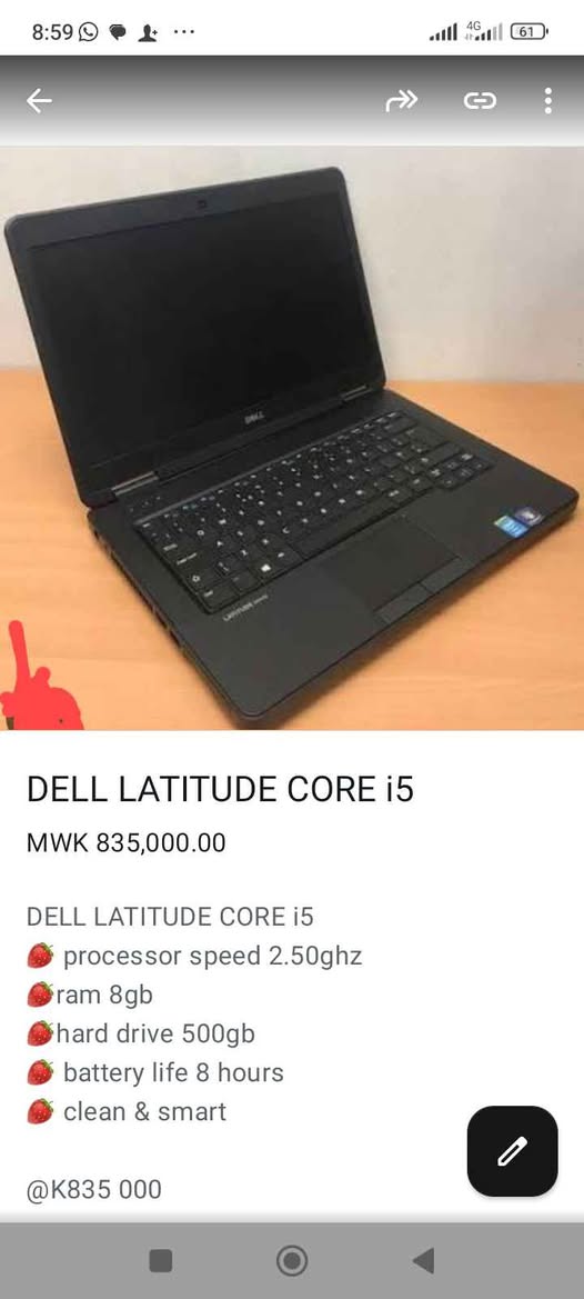 dell laptop