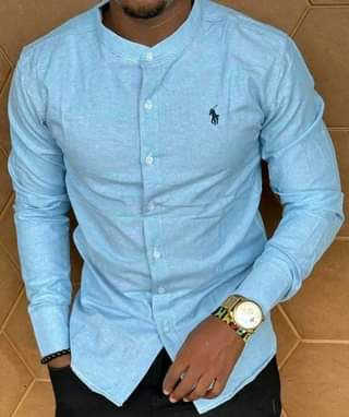 A picture of Chinese collar shirts