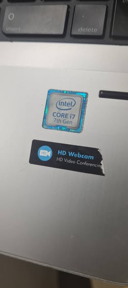 A picture of Hp probook 450 G4 i7 7TH CPU2 80GHZ RAM 8GB