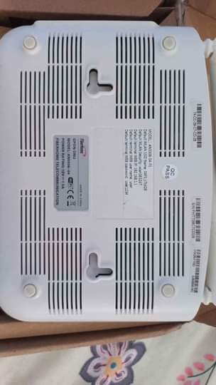 A picture of Fiber home router