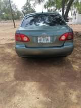 A picture of Car sales Clean used TOYOTA COROLLA LE 2006 MODEL Location