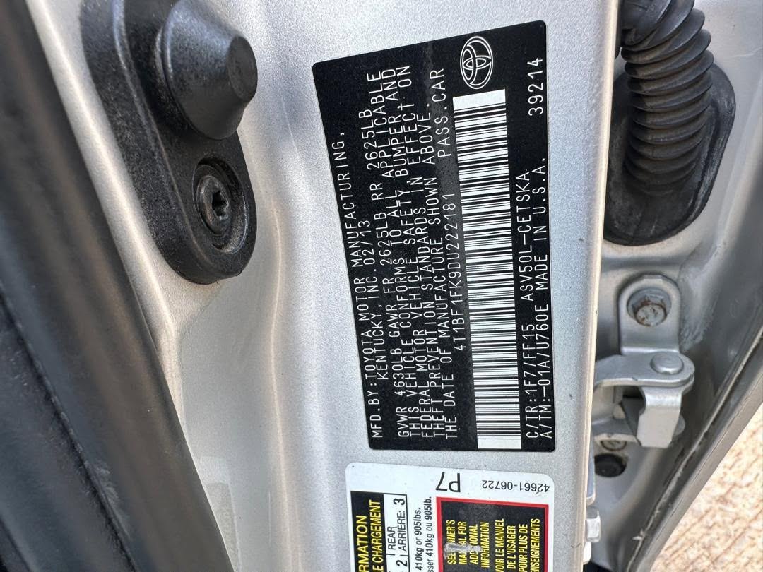 A picture of 2014 Toyota carmry