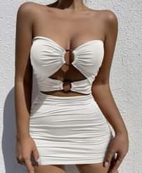 A picture of White dress