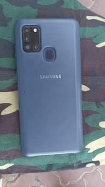 A picture of Samsung A21s Ram 4 Room 64Gb Haina Kipengele 0757383757 Gongolamboto