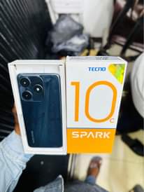 A picture of Tecno spark 10C bado mpya Gb 128 Ram 8 160