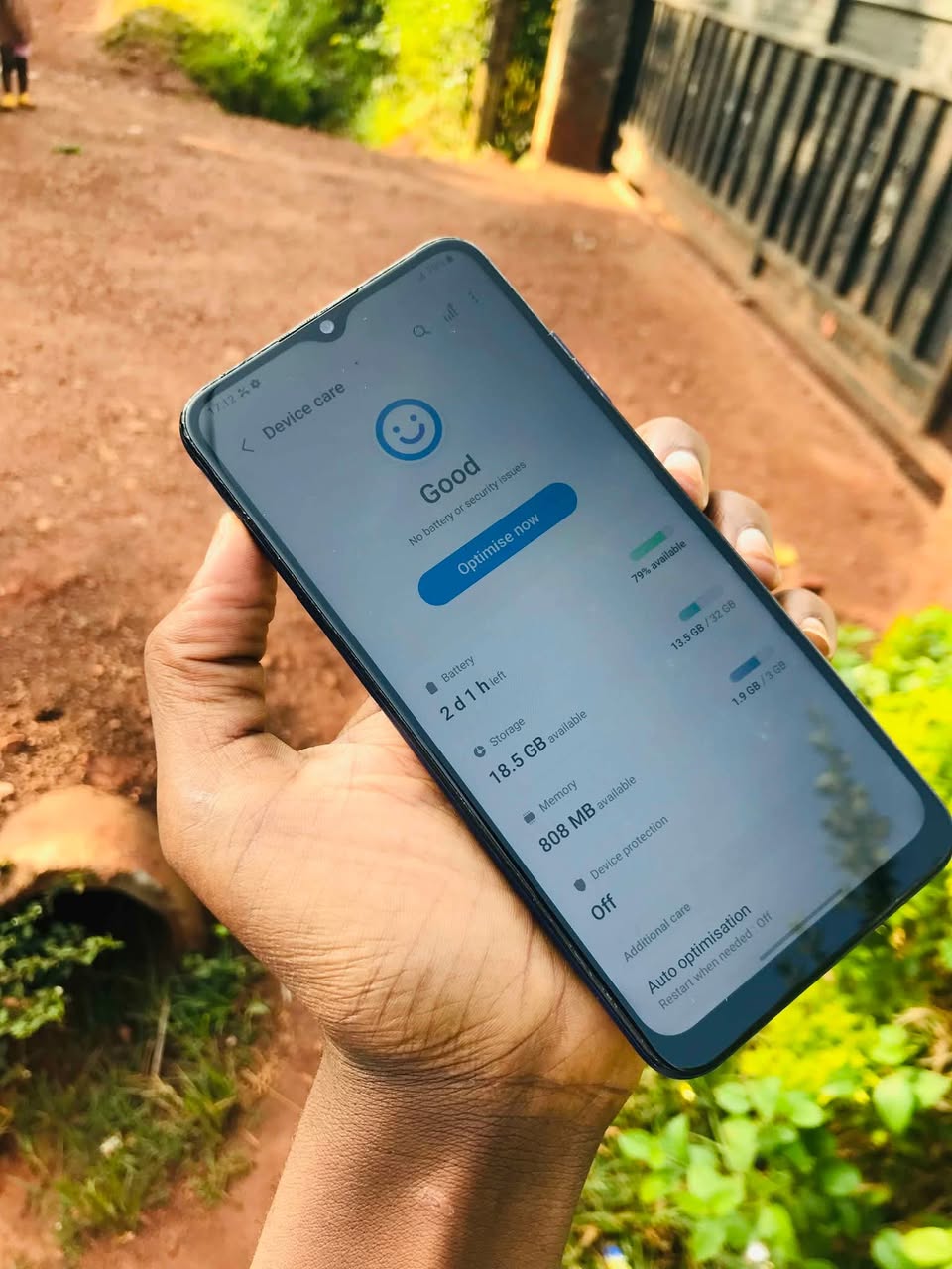 A picture of Samsung A03s
