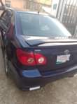 A picture of Toyota Corolla 2005 registered