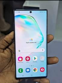 A picture of Samsung galaxy note10