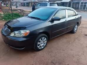 A picture of Toyota Corolla 05 on belt Everything working perfectly Tokunbo standard
