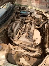 A picture of Mazda 323f 2005 model first body pan pan tokunbo standard