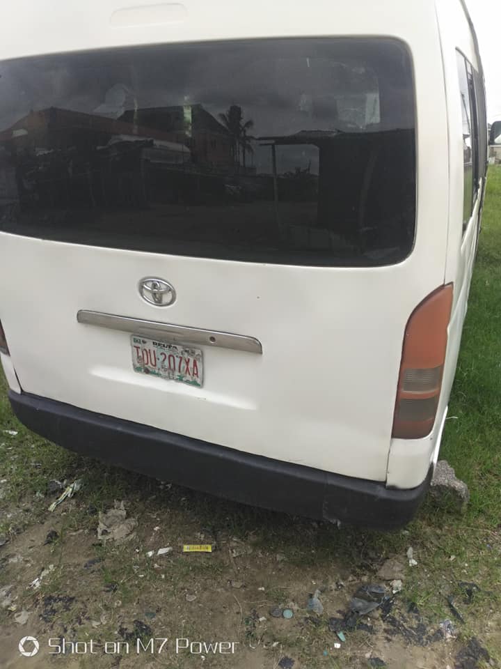 A picture of Toyota Hummer bus