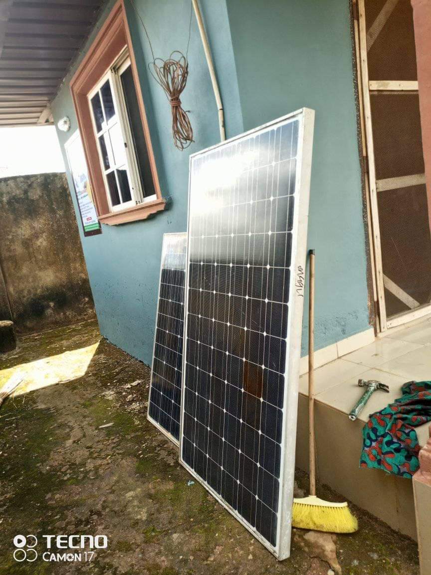 A picture of Solar installation