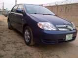A picture of Toyota Corolla Bank Type Auto Gear price is 750k Fabric